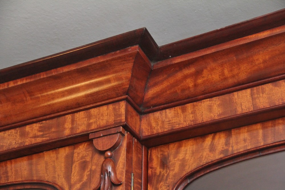 large 19th Century mahogany breakfront bookcase View XI