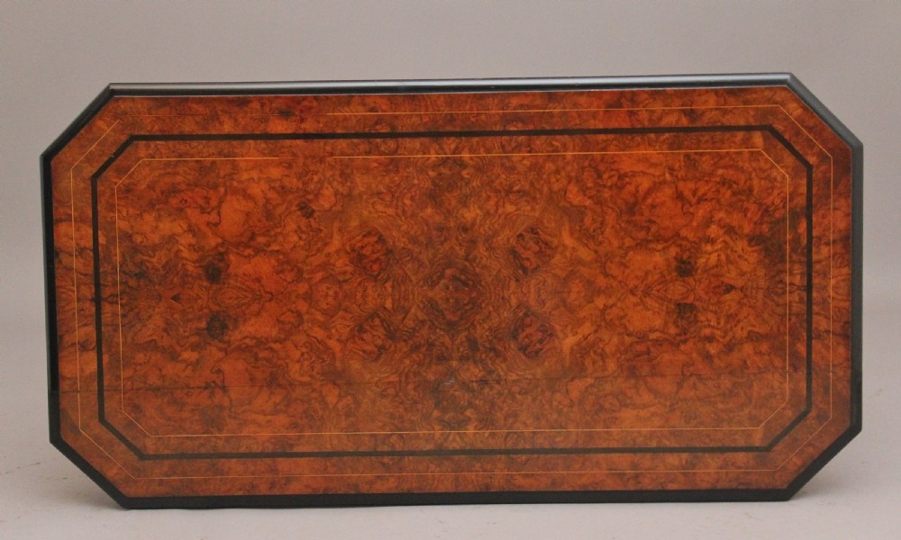 Early 19th Century burr walnut coffee table View III