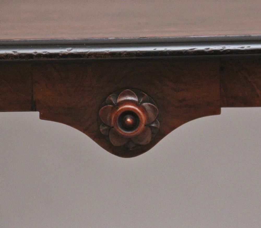 Early 19th Century burr walnut coffee table View X