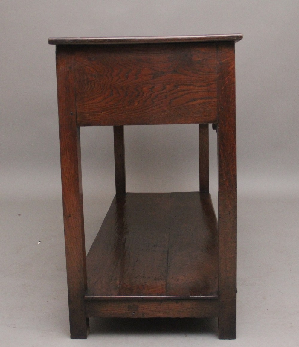 19th Century oak dresser base View VI