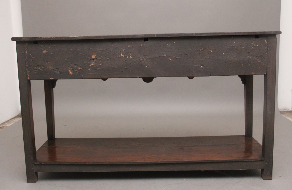 19th Century oak dresser base View VII