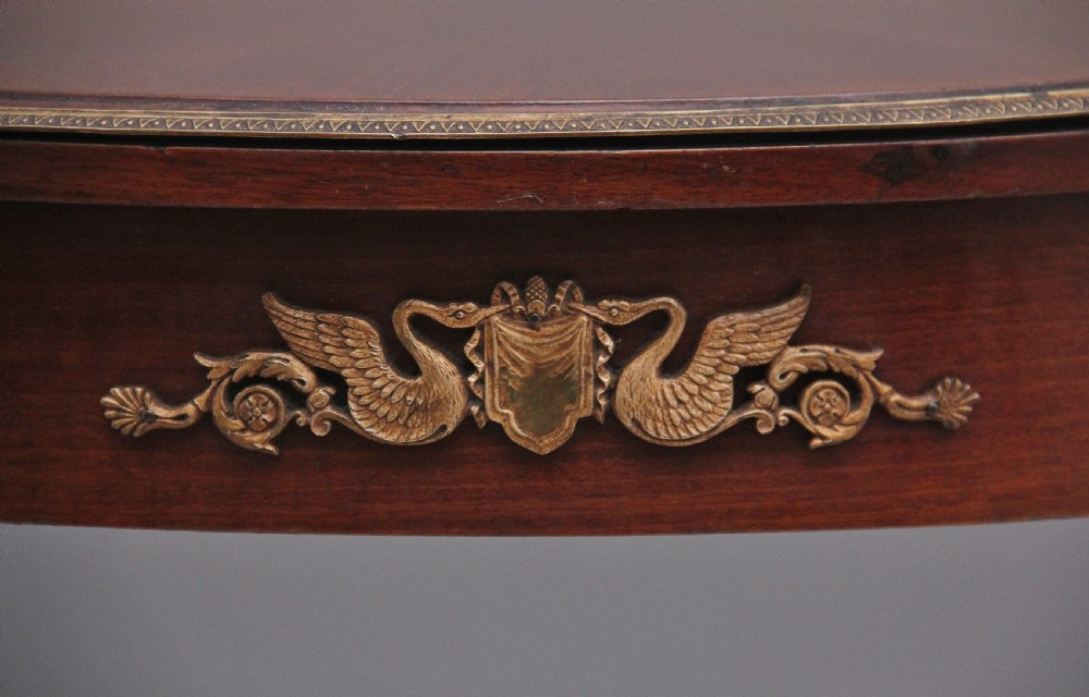 19th Century French mahogany centre table  View XI