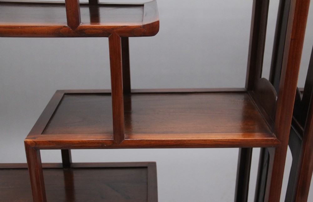 Pair of early 20th Century Chinese display cabinets View XV