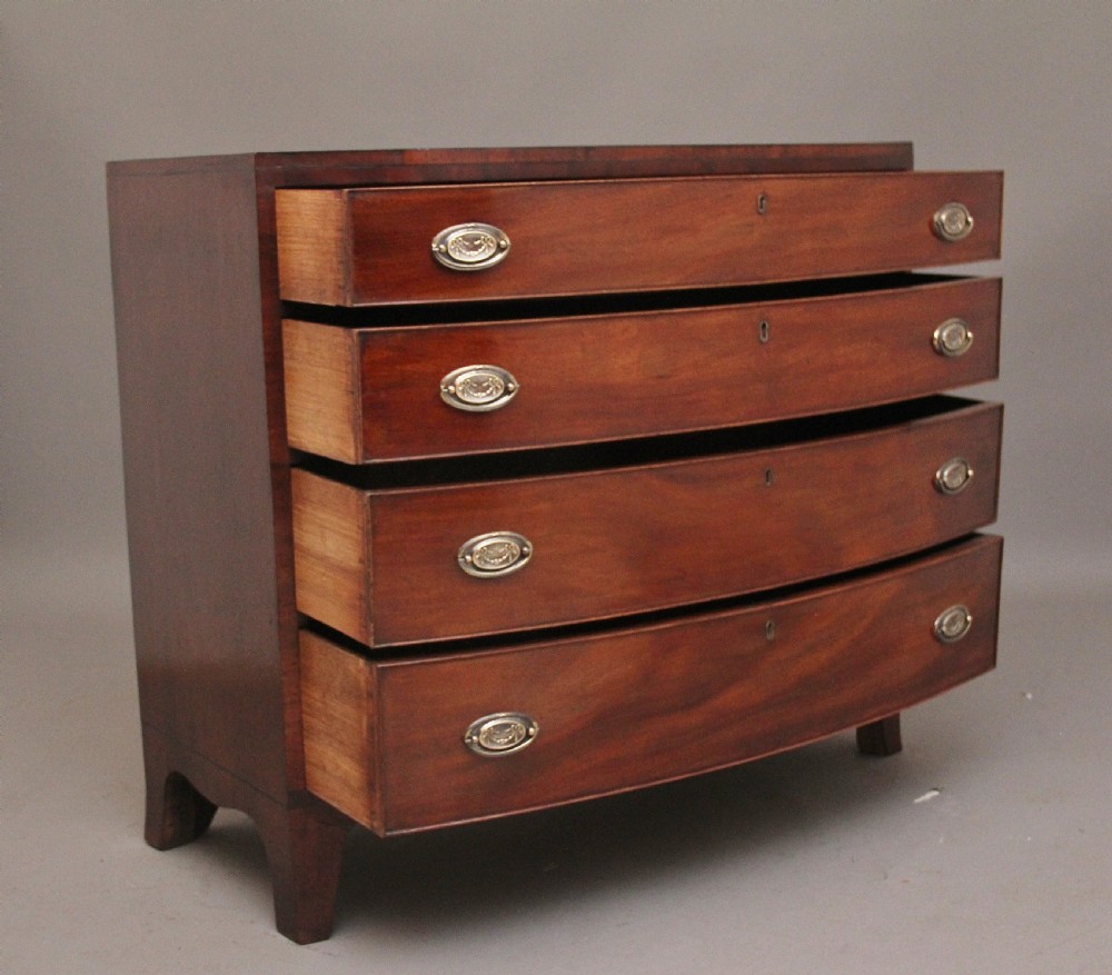 19th Century mahogany chest of drawers View II