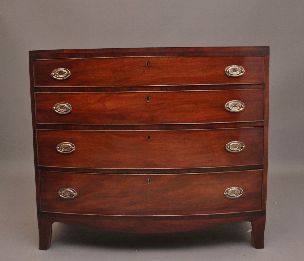 19th Century mahogany chest of drawers View III