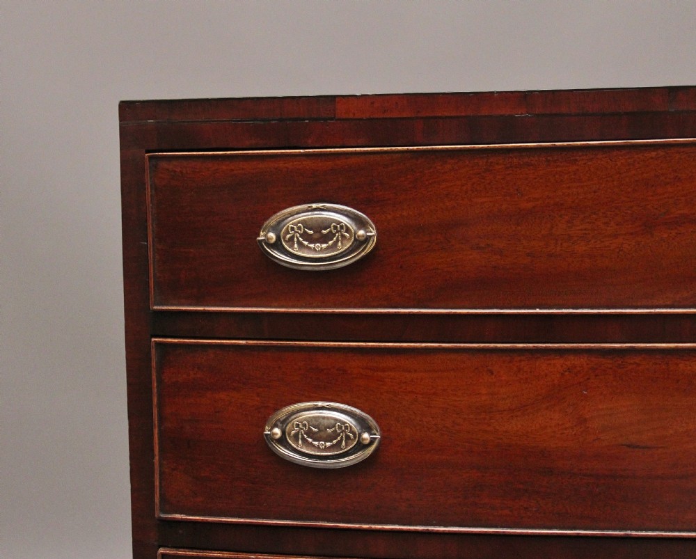 19th Century mahogany chest of drawers View V
