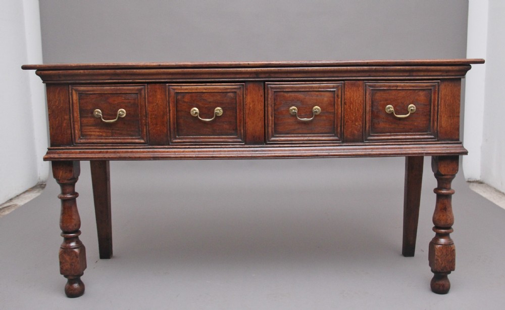 19th Century antique oak dresser