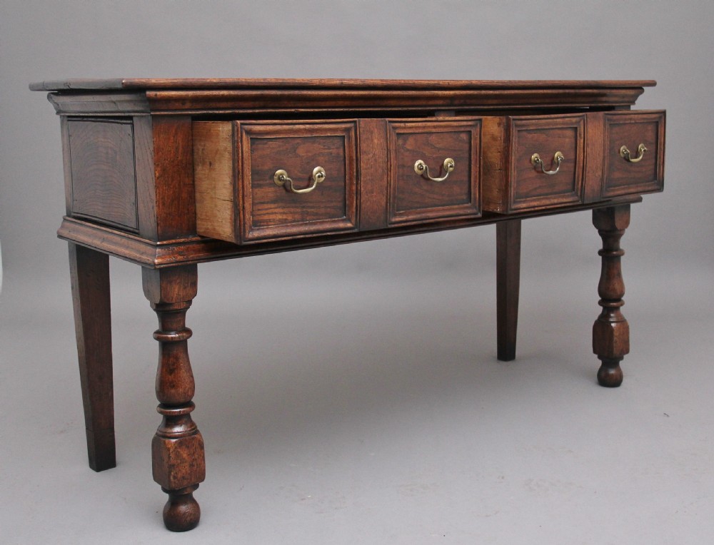 19th Century antique oak dresser View III