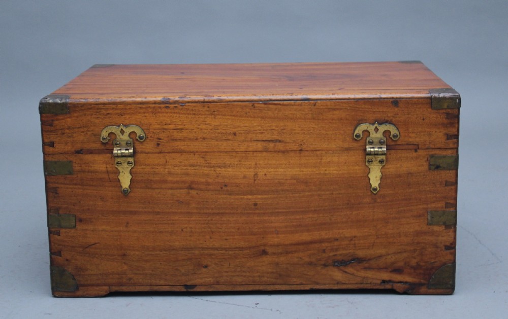 19th Century camphor wood trunk View VI