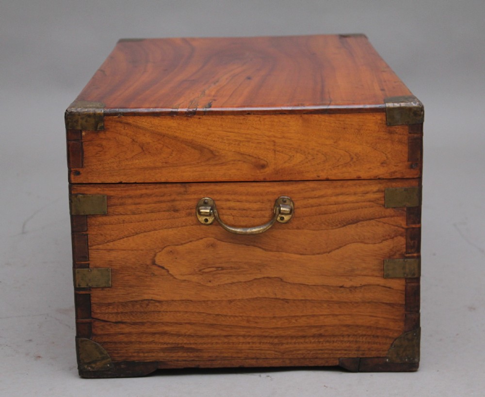19th Century camphor wood trunk View VII
