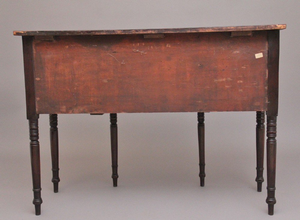 Early 19th Century mahogany bowfront sideboard View IX