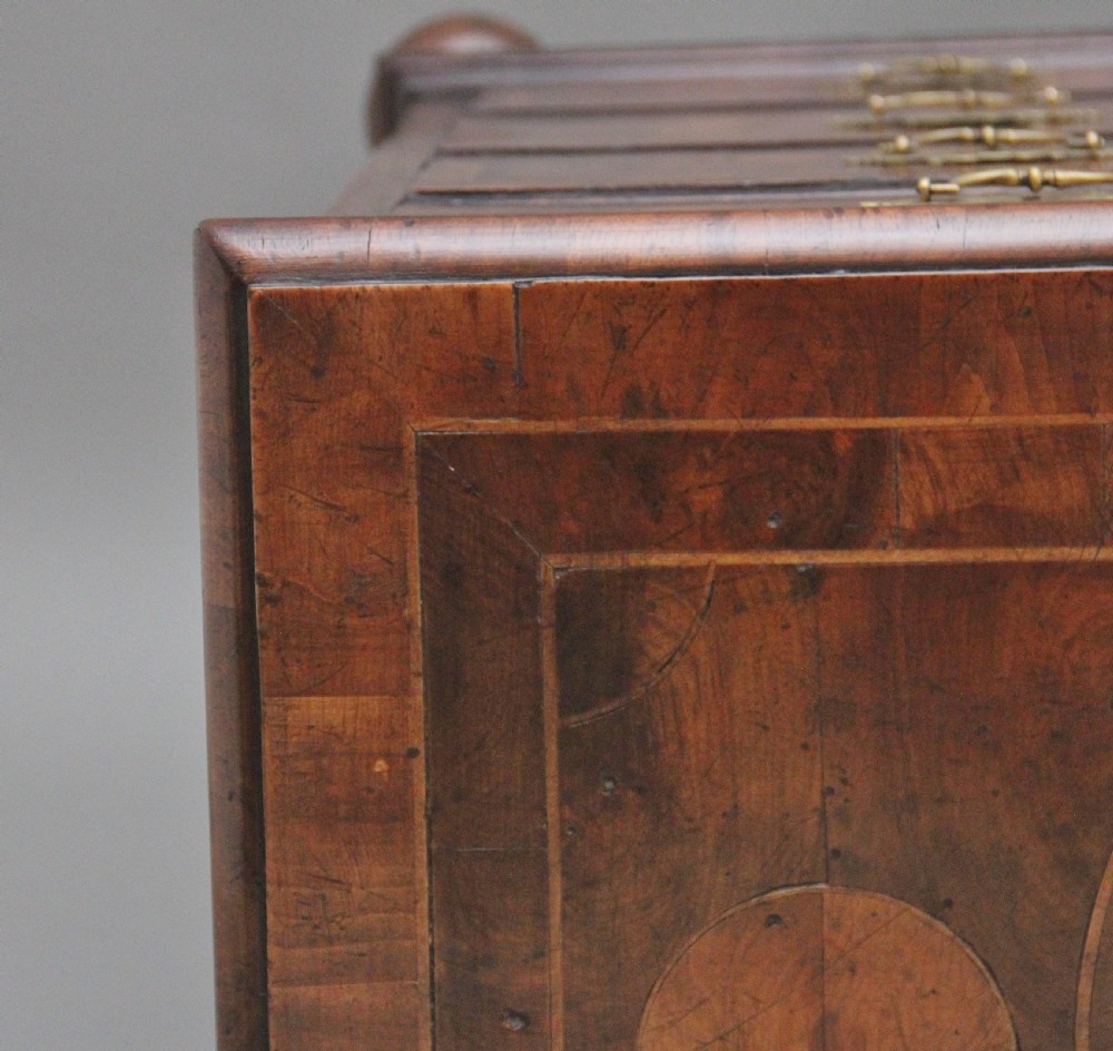 18th Century oyster wood chest of drawers View IX