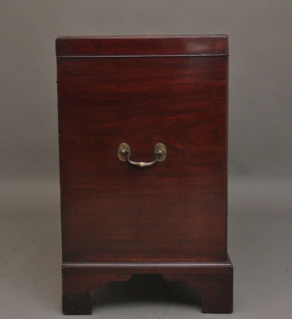 18th Century mahogany Irish silver chest View VIII