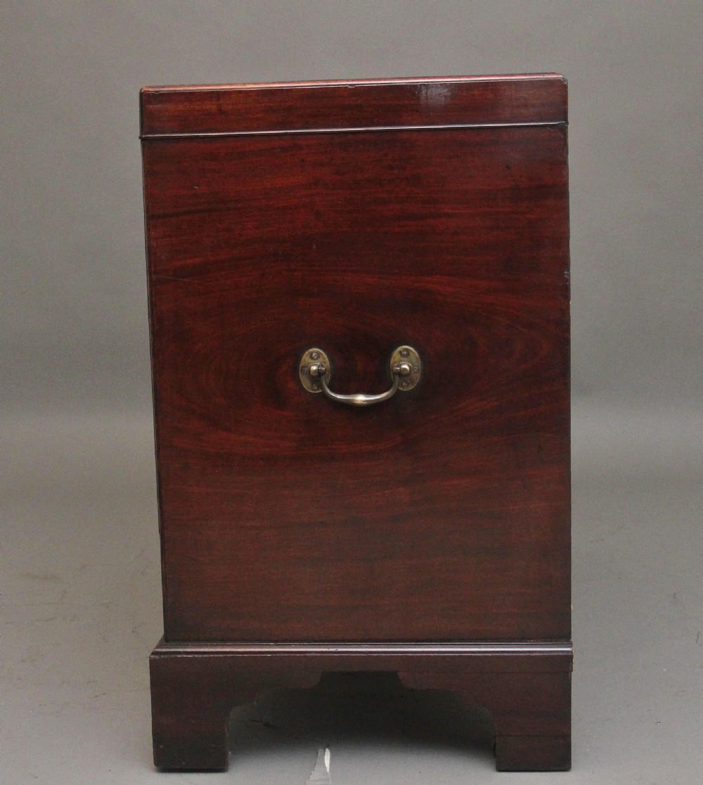 18th Century mahogany Irish silver chest View XI