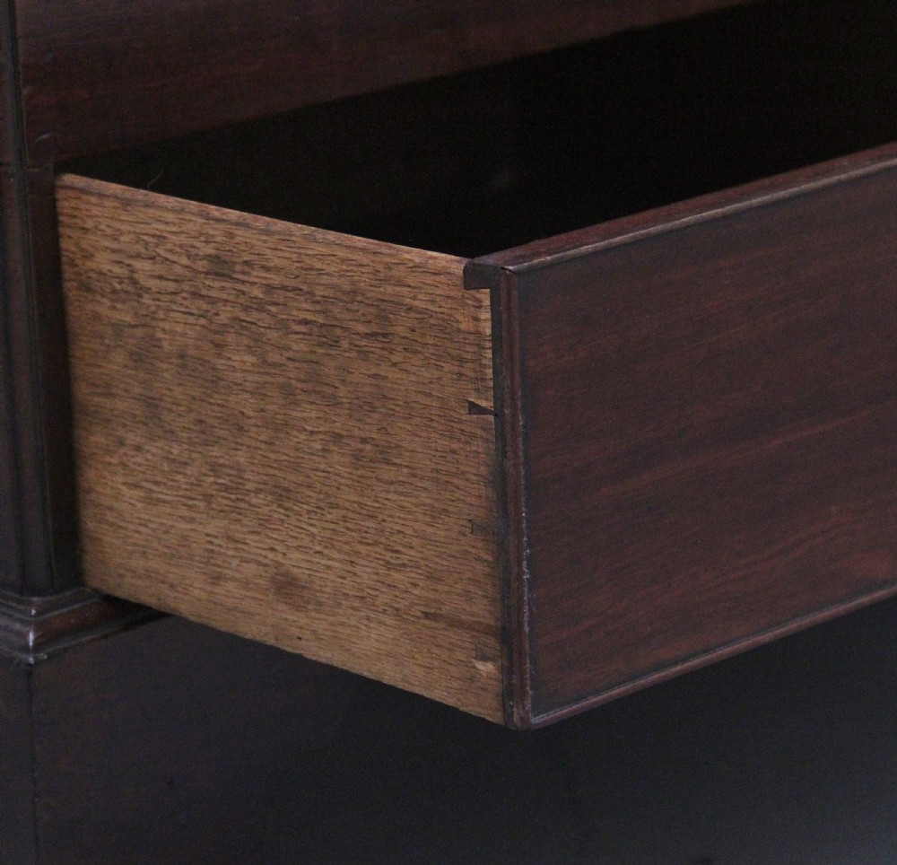 18th Century mahogany Irish silver chest View XIII