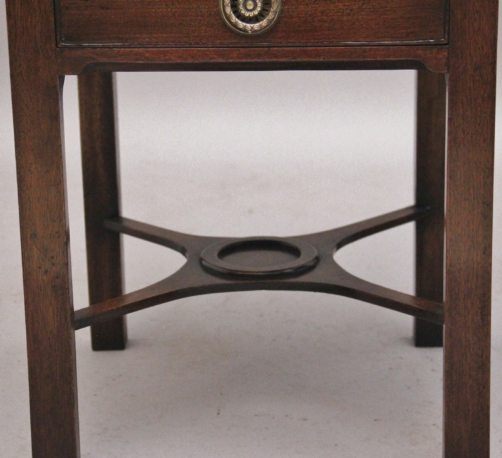 Pair early 20th Century mahogany bedside cabinets View X