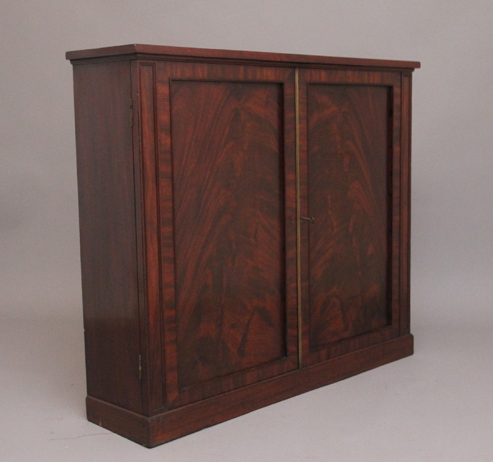 Early 19th Century mahogany cabinet  View V