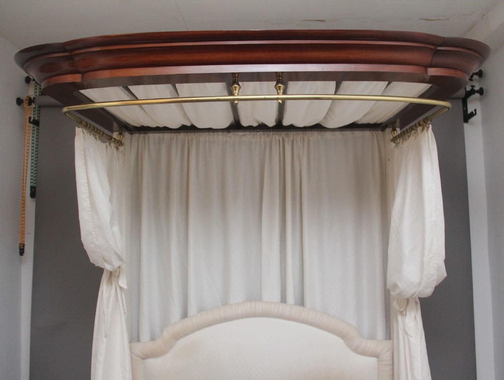 19th Century mahogany half taster bed View VIII