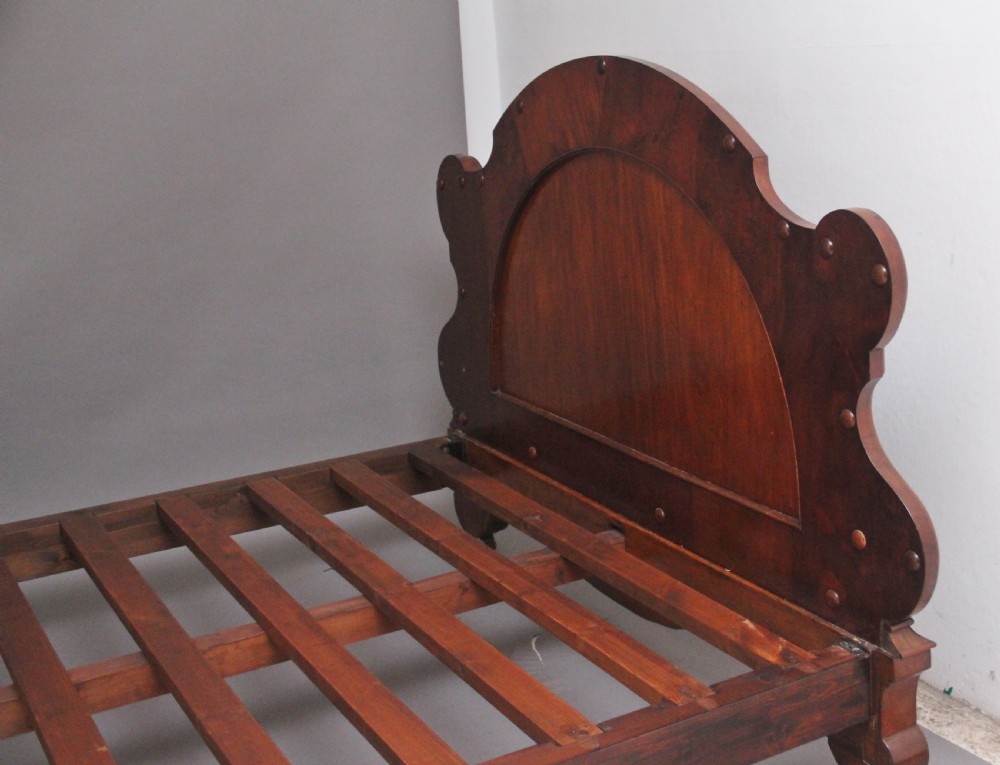 19th Century mahogany half taster bed View XI