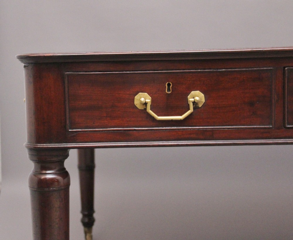Early 19th Century mahogany partners writing desk  View IV
