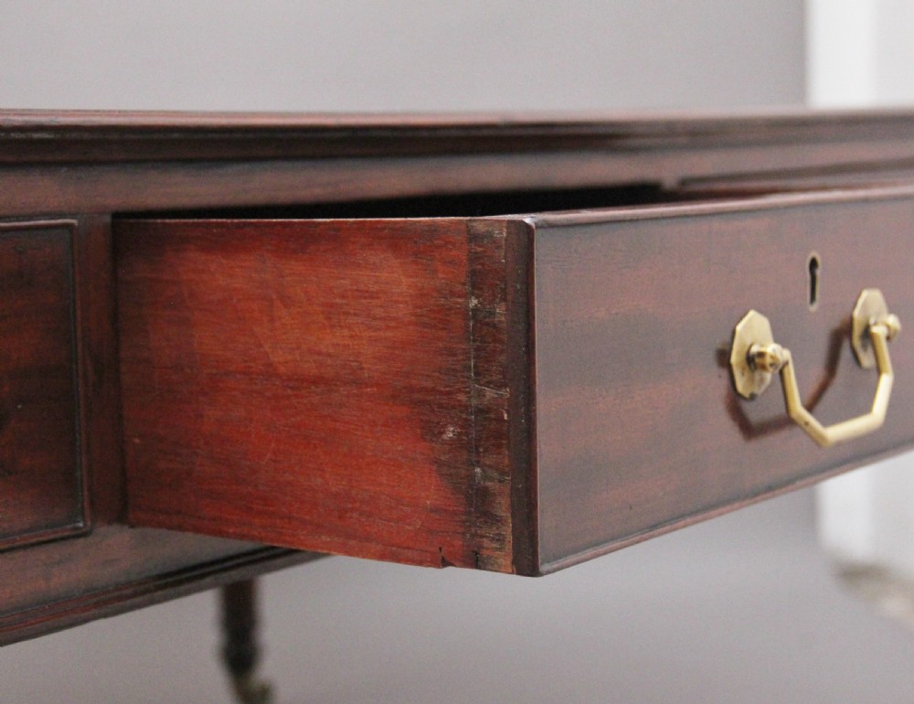 Early 19th Century mahogany partners writing desk  View VII