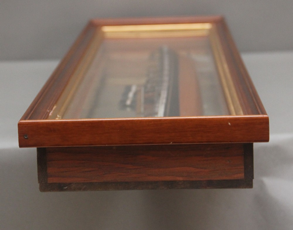 19th Century half model of steam ship New York View IV