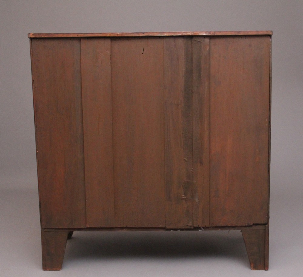 Early 19th Century mahogany bowfront chest View VIII