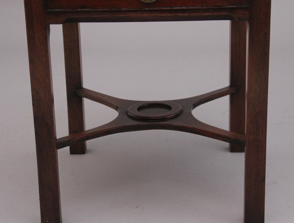 Pair early 20th Century mahogany bedside cabinets View IX