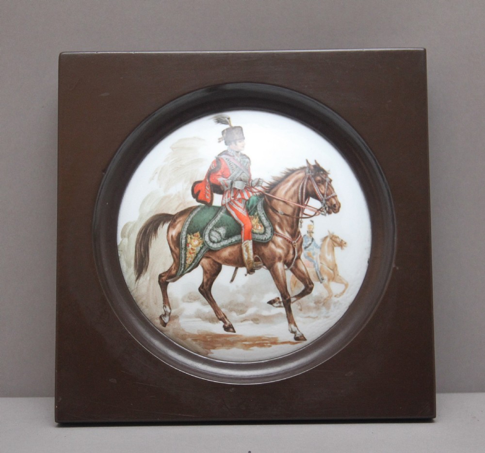 Early 20th Century porcelain wall plaque
