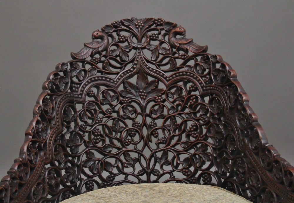 19th Century Anglo-Indian armchair View VIII