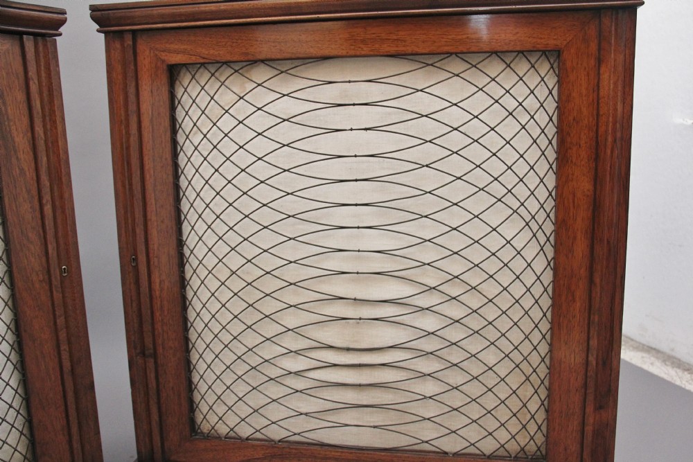 Pair early 19th Century rosewood cabinets  View VIII