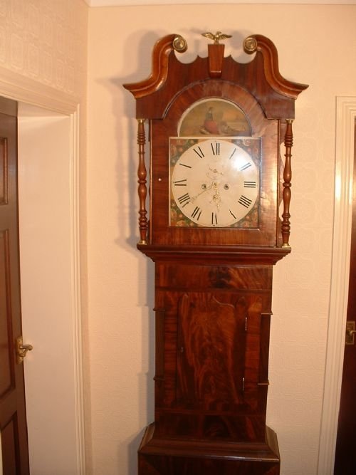 8 Day Longcase Clock by J. Anderton of Huddersfield