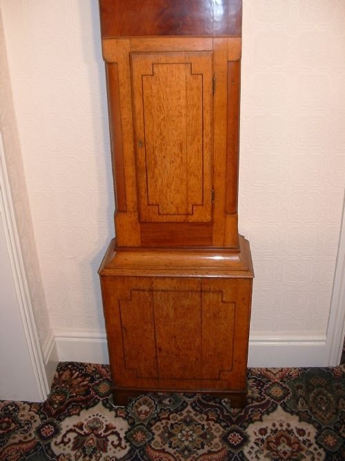 fig 1. Longcase clock by K.GANZ of SWANSEA