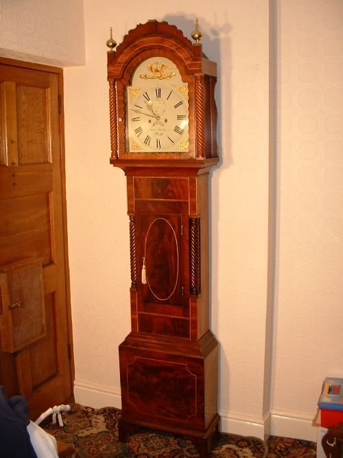Longcase Clock by Jacob Mosely of Neath