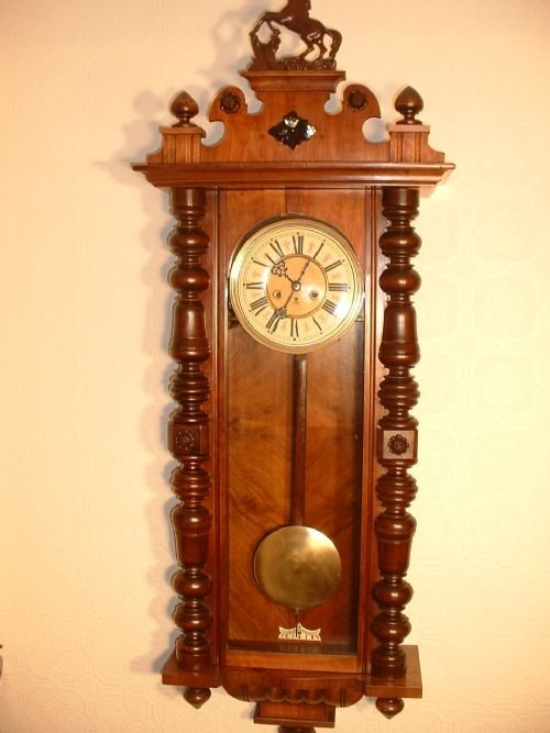 Gustav Becker Vienna Wallclock.