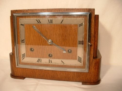 Art Deco Mantle Clock. Westminster Chime