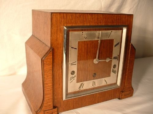 fig 2. Garrard Art-Deco Westminster Mantel Clock.