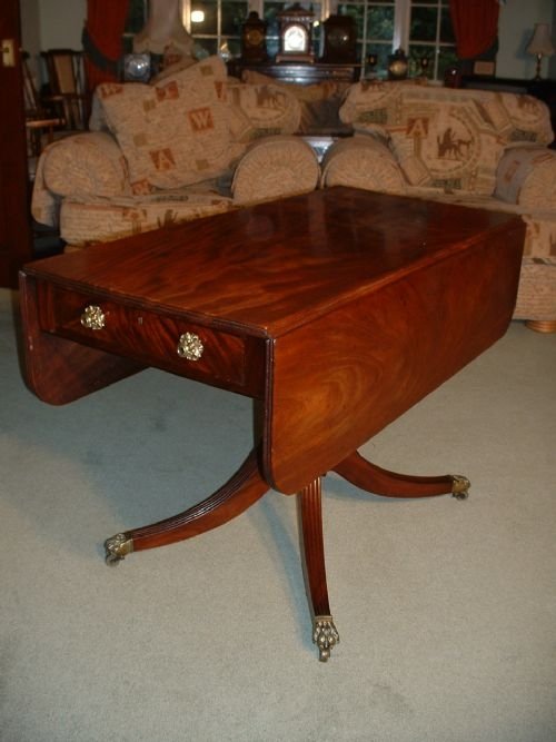 Regency Mahogany Pembroke Table
