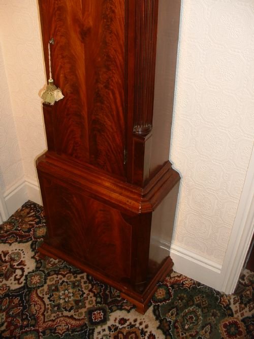 fig 2. Longcase Moonroller Clock by TARLTON of Liverpool