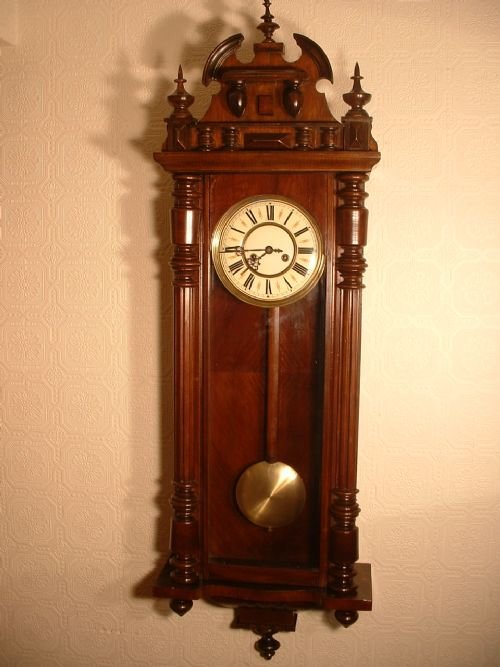 Gustav Becker Vienna Wallclock.
