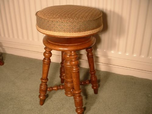 Victorian Piano Stool
