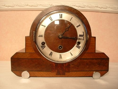 Art-deco, Three Tune Mantle Clock.