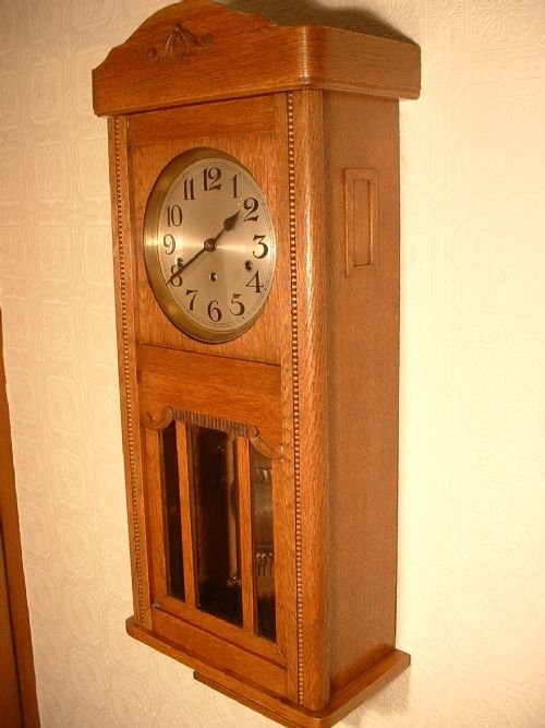 Arts & Crafts Style, Westminster Chime Wallclock