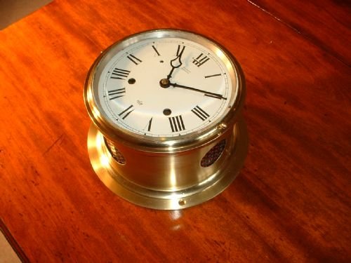 fig 1. 8 bells, striking ships clock. Elliotts of London.