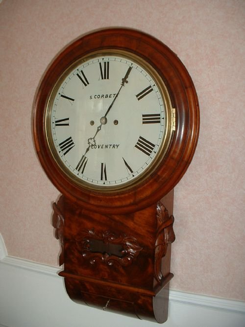 Double-fusee Dropdial Clock