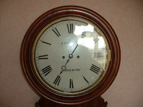 fig 1. Double-Fusee Dropdial Clock