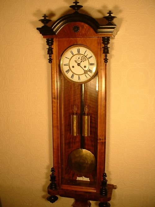 Gustav Becker Slimline Vienna Wallclock.