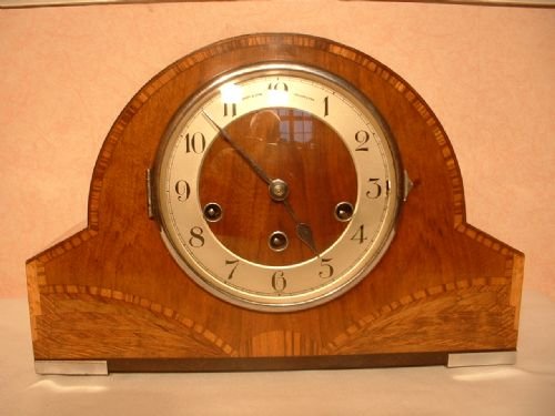 Art-deco Westminster Cime Mantle Clock