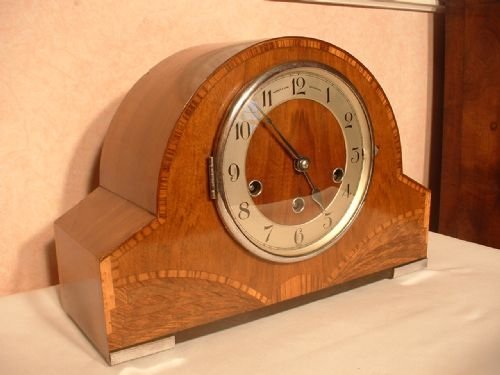 fig 1. art-deco Westminster Cime Mantle Clock