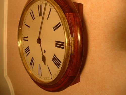 12" Dial School/railway Clock.